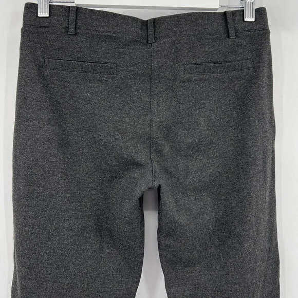 Betabrand Straight Leg Classic Yoga Dress Pants Charcoal Gray Size Medium - Picture 7 of 10